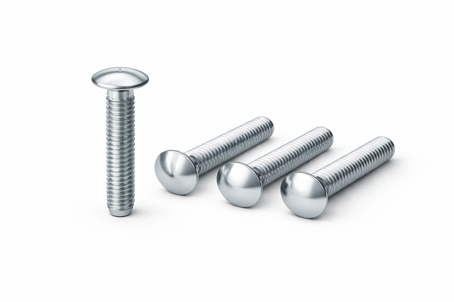 Carriage Bolt Round Head - Zinc Plated Carriage Bolt Round Head - Zinc Plated - Image 1