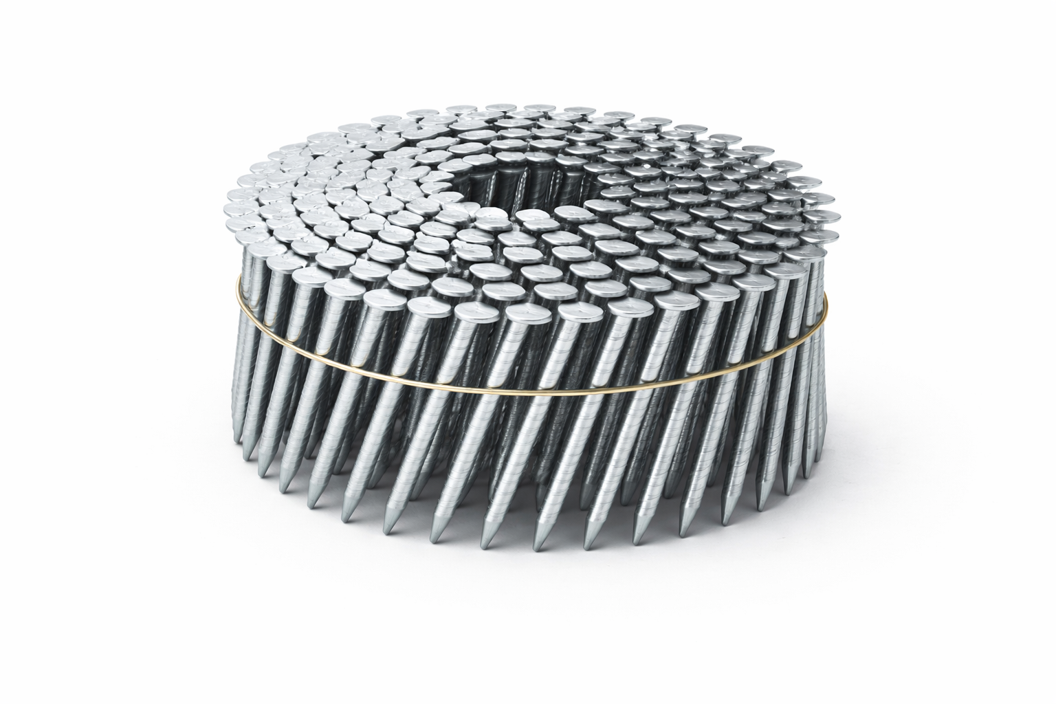 Roofing Coil Nail Smooth Shank - Electrogalvanized Roofing Coil Nail Smooth Shank - Electrogalvanized - Image 1