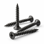 Drywall Screw Coarse Thread (Wood Stud) Phillips Flat Head - Black Phosphate